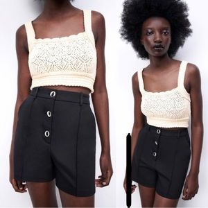 Zara Trouser Shorts